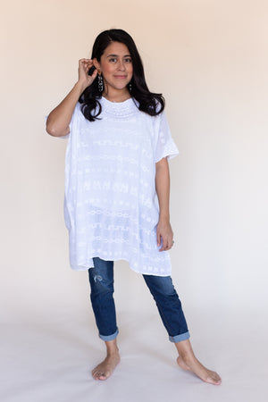 Fort Worth Embroidered tunic