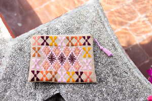 Louisa Embroidered Clutch